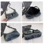 DARON Retro Túi Denim, Túi Đeo Ngang Túi Xách Cô Gái Cay Túi đeo dưới cánh tay, Túi Nách Y2K Di Động Túi Nách Túi Vải Dạo Phố