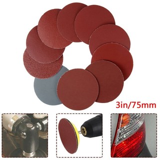 [Fuxin] 100 miếng đệm đĩa chà nhám 3 inch 75mm & chà nhám 80 - 3000 Giấy nhám Grit