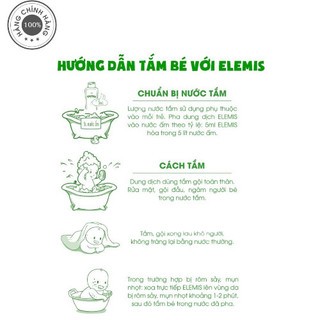 [KÈM QUÀ] Nước Tắm Thảo Dược Cho Bé Elemis Chai 500ml