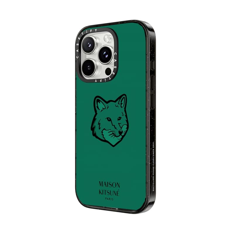 Casetify X Maison Kitsuné Conifer Ốp lưng Acrylic cứng hút từ tính cho Apple IPhone 12 13 14 15 16 Pro Max Plus có hộp