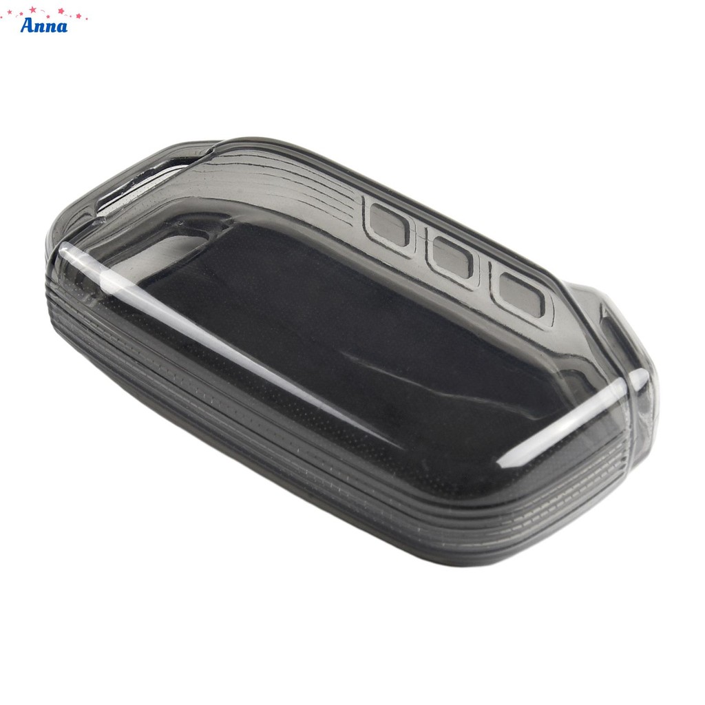 【Anna】Key Case K3 K5 K8 Key Fob TPU Transparent Black CRYSTAL CLEAR For Kia Forte Soul