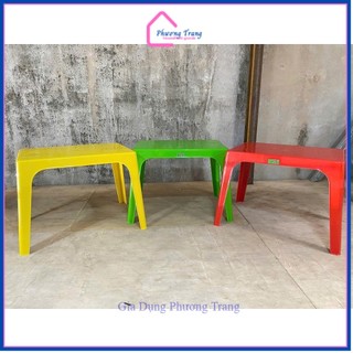 Combo 2 bàn/ ghế trà chanh size đại - nhựa cao cấp - Phương Trang