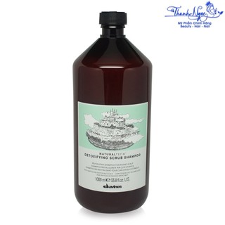Dầu gội thanh lọc giải độc cho tóc và da đầu Davines Detoxifying Scrub Shampoo 1000ml [ TN ]