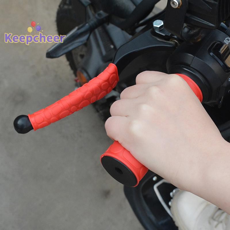 [Keepcheer] 4 Găng tay cầm cao su chống trượt Vỏ tay cầm xe máy Vỏ bọc tay cầm co nhiệt đa năng Vỏ bọc tay cầm [Mới]