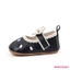 Mg-baby Girls Mary Jane Flats Dễ Thương Thêu Hoa Đầm Giày Chống Trơn Trượt Sơ Sinh Cũi Giày