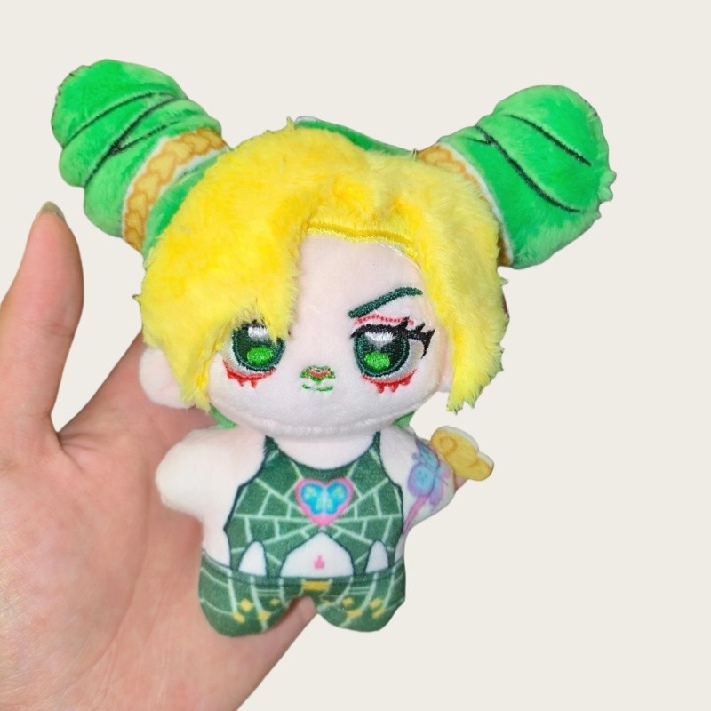 Jojo 's Bizarre Adventure Joseph Joestar, Jolyne Cujoh, Jotaro Kujo & Kakyoin Noriaki Móc khóa búp bê sang trọng 10cm