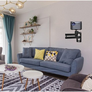 [Giao hàng từ Việt Nam] Đế máy chiếu PURECOTTON0, Giá đỡ treo tường bằng thép Carbon có thể điều chỉnh nhiều góc, Bộ mở rộng đa năng chắc chắn xoay 360 độ cho XGMI / JMGO /