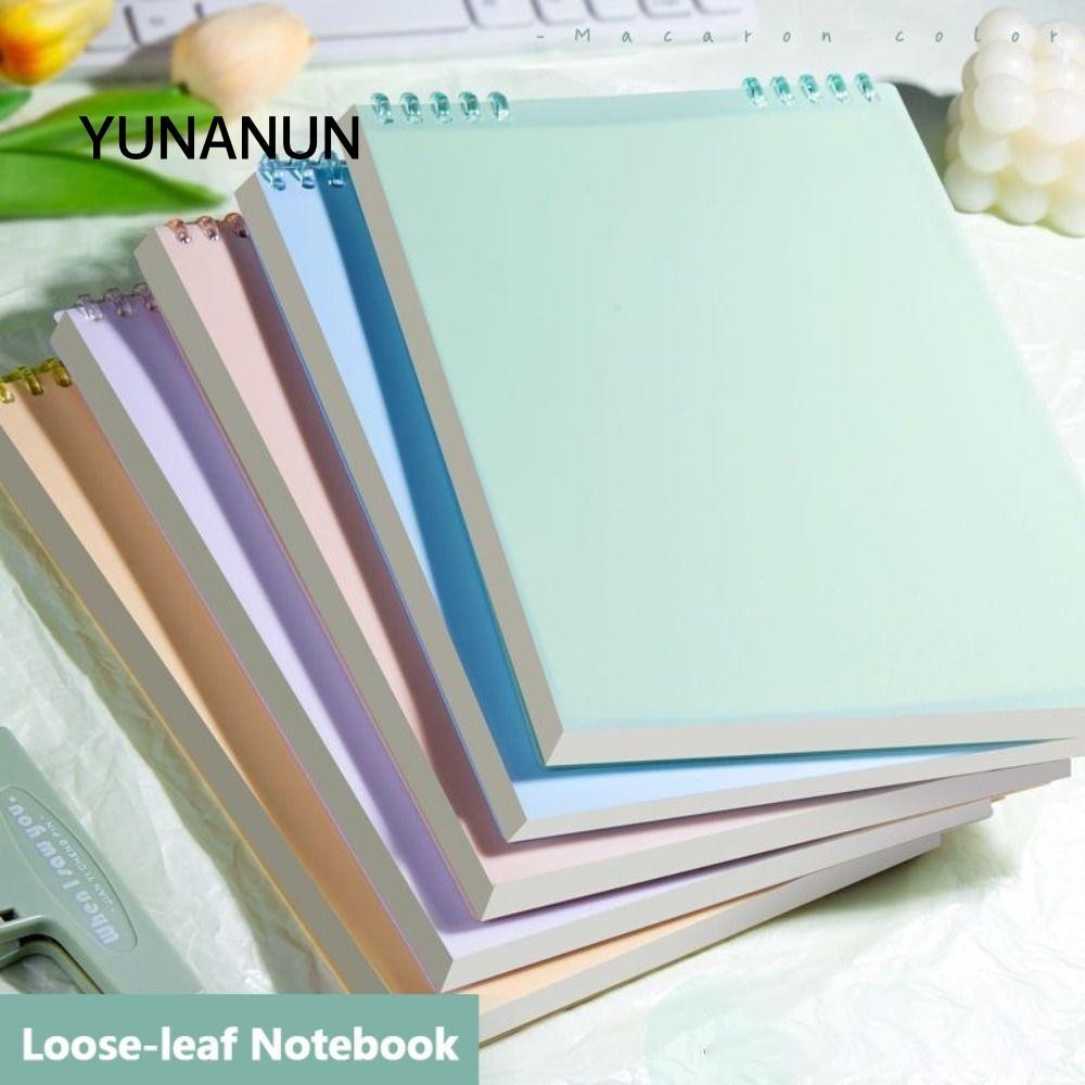 Yunaun 60 Tờ / Sách Sổ Tay Lá Rời, Notepad Lật Màu, Đa Năng Có Thể Tháo ...