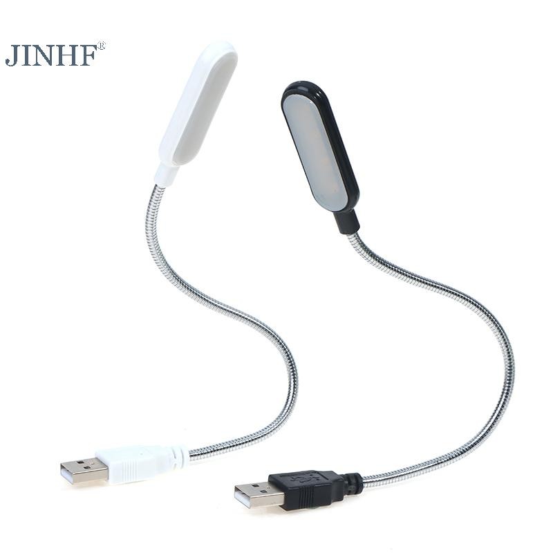 Máy tính xách tay linh hoạt JINHF Đèn LED USB Bàn đọc Đèn bàn cho PC HOT