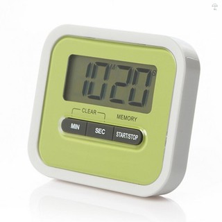 Đồng hồ hẹn giờ nhà bếp nam châm 100 phút Đếm ngược và đếm ngược kỹ thuật số có chân đế kẹp báo động lớn Màn hình LCD lớn Đồng hồ hẹn giờ nấu ăn để quản lý thời gian nấu ăn