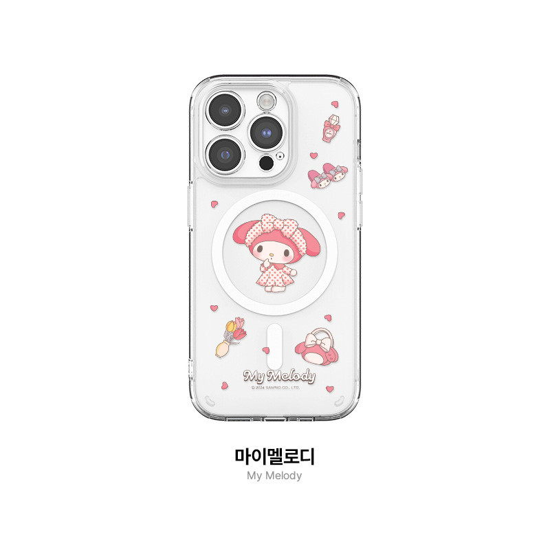 Ốp điện thoại IPhone 16 Vỏ bảo vệ Hello Kitty Melody Hàn Quốc Apple trong suốt 15promax Pudding Dog Cartoon 14PM Vỏ bảo vệ toàn diện cho cặp đôi trong suốt cao chống sốc 16 Pro