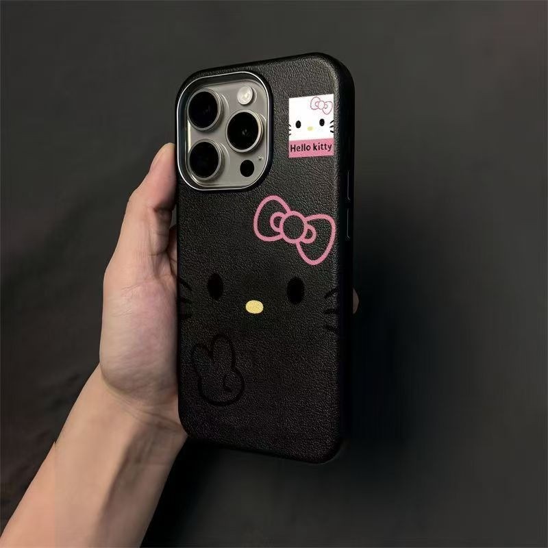 Vỏ Da Mèo Kitty Cho Realme Note 80 70 C75X C83 C85 C75 C73 C71 Pro Narzo 80 Lite 5G 4G Vỏ Hoạt Hình Ngộ nghĩnh Billet Kitty Cat Bow Ốp điện thoại Mềm Chống Sốc