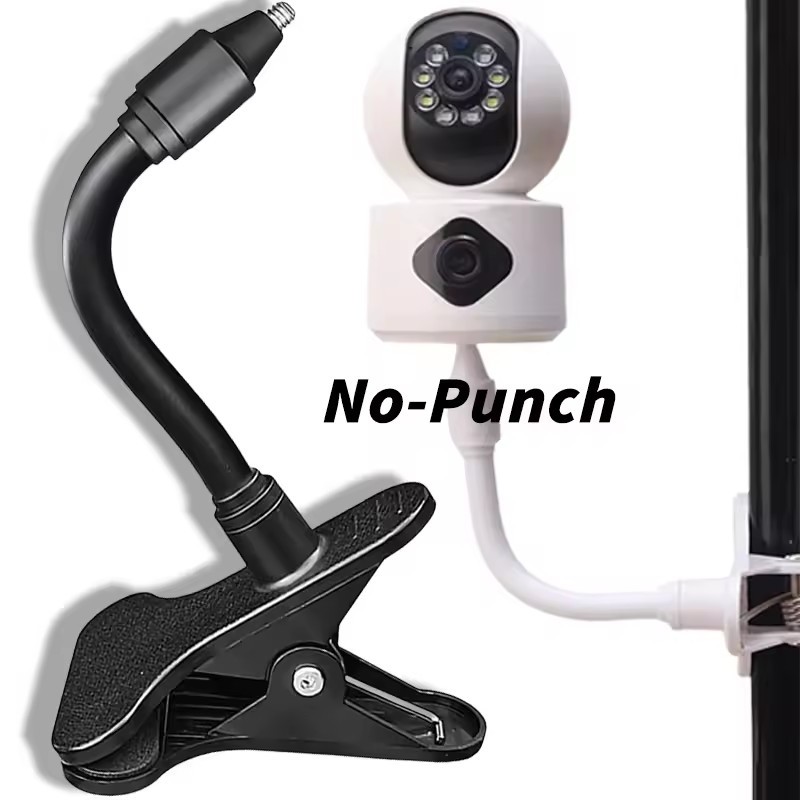 Giá đỡ màn hình cho bé đa năng - Giá đỡ kẹp linh hoạt cho Webcam & Camera an ninh -Không cần ốc vít, 360° Có thể điều chỉnh