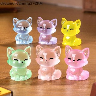 [dreamdreaming] 5 Cái Sáng Tạo Dễ Thương Dạ Quang Cáo Động Vật Trang Trí Phòng Hoạt Hình Phụ Kiện Trang Trí Bằng Nhựa Để Bàn Quà Tặng Trang Trí [zkm]