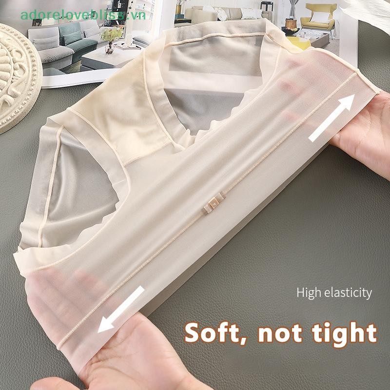 Thêm 1 Quần Lót Nữ Nhanh Khô Quần Đùi Liền Mạch Quần Lót Chắc Chắn Lụa Nữ Mềm Quần Lót Mùa Hè Thoáng Mát Quần Lót Gợi Cảm BSS