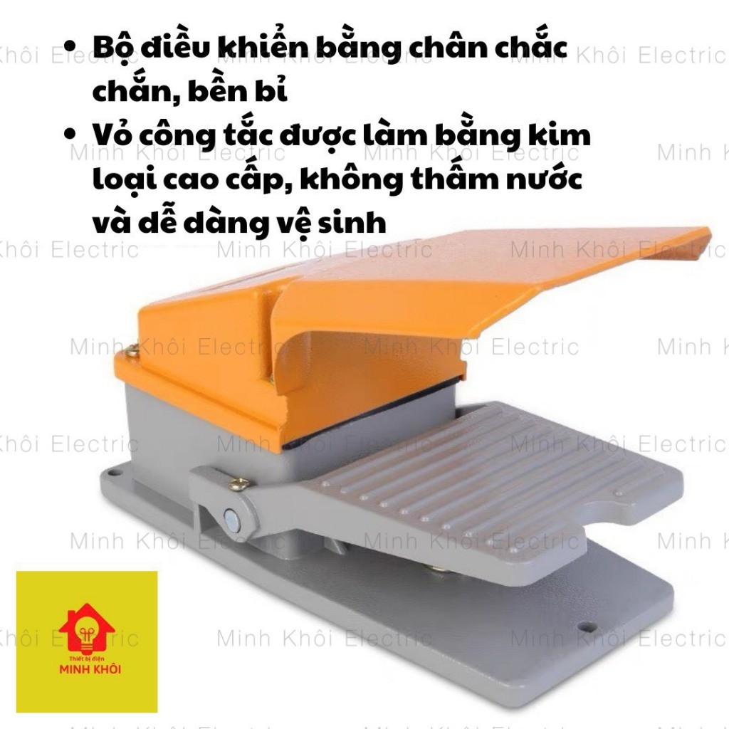 Công tắc bàn đạp chân LT4,công tắc chân LT4,bàn đạp điện,cóc nhấn,bàn đạp máy khâu,công tắc đạp chân,công tắc bàn đạp