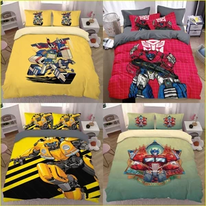 PS1 Transformers Phù Hợp Với Bộ Chăn Ga Gối Chăn Ga Gối Nhà Phòng Ngủ Có Thể Giặt Ký Túc Xá 3IN1 SP1