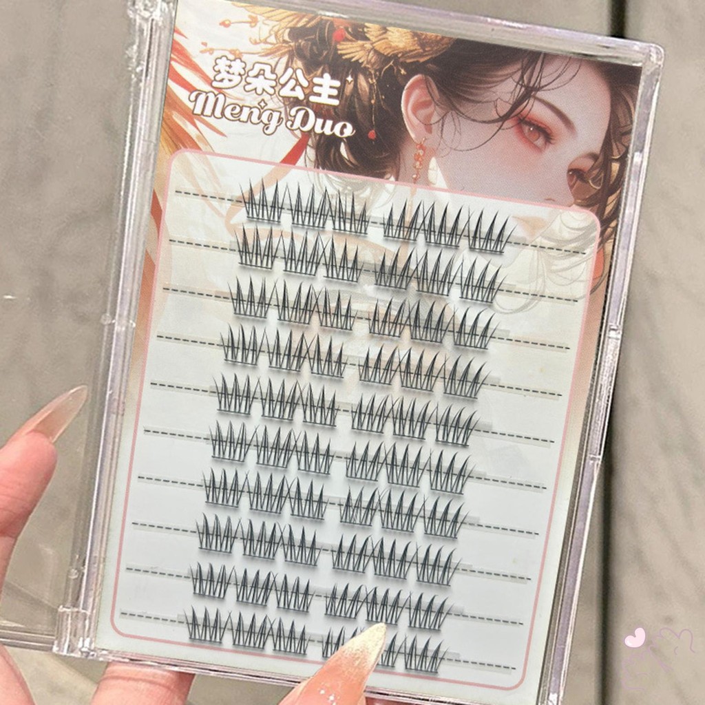 IOIIK Lông mi giả tự nhiên 10-11mm C Curl Anime Mis Cosplay Kiểu ngắn nhóm nữ