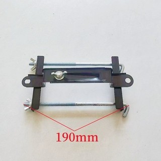 [Cửa hàng bán chạy] Giá cố định ắc quy ô tô Giá cố định đa năng có thể điều chỉnh được, thiết bị ắc quy, đế khay, Phụ kiện thanh giằng