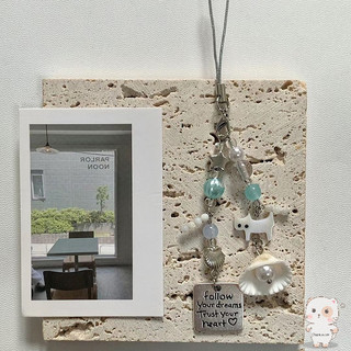 【Chamvn】Dây đeo điện thoại hình vỏ sò mèo mùa hè tươi mát dễ thương  dây đeo điện thoại hình máy ảnh sáng tạo