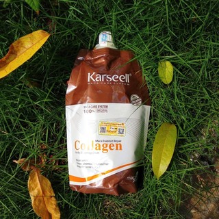 Kem hấp dầu Collagen Karseell Maca Essence Repair siêu mềm mượt Ý 500ml ( mới 2024)