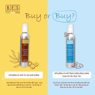 Xả khô dưỡng ( mỡ dưỡng ) bóng tóc mềm mượt Bes Hergen Leave - In Enreaching Conditioner 300ml [ TN ]