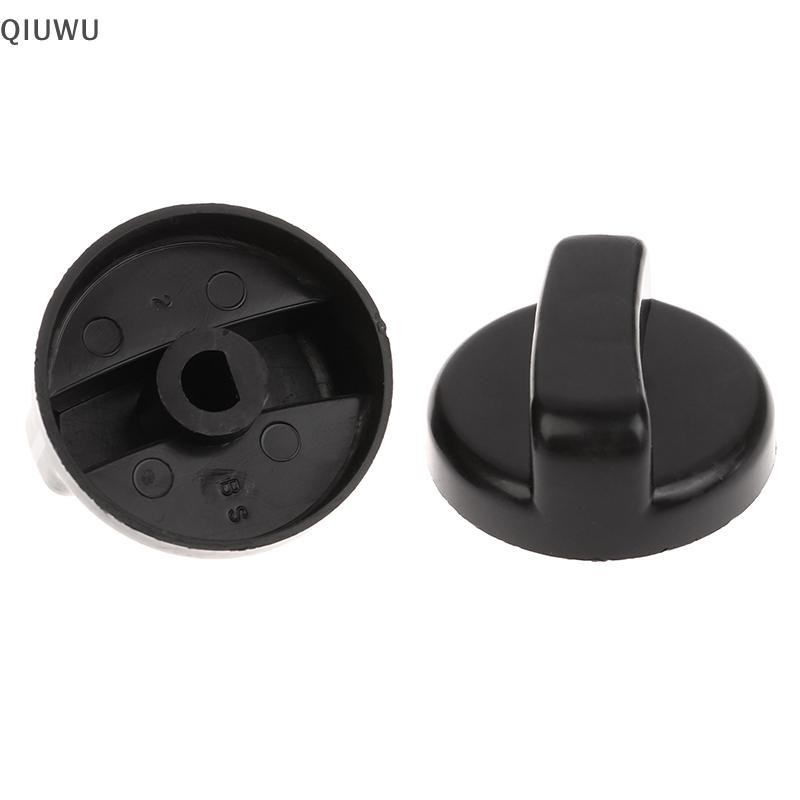 QIUWU 2 Chiếc 8mm Tay Cầm Bằng Nhựa Tổng Hợp Bếp Gas Điều Khiển Thay Thế Núm Lò Nướng Phạm Vi Cho Đầu Đốt Benchtop.