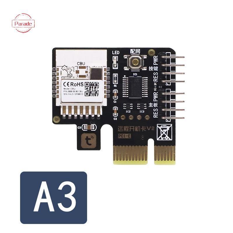 Parade A3 Tuya Wifi PC Power Desktop Máy tính Khởi động từ xa Thẻ khởi động Telecommug PICE Card VN