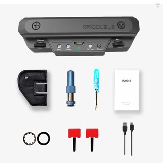 Double X0 Guitar Pickup Preamp Soundhole Pickup với Âm Lượng & Âm Nhạc Điều Khiển Phụ Kiện Nhạc Cụ Cho Đàn Guitar Acoustic
