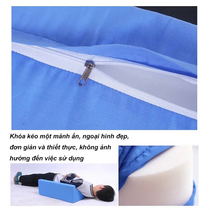 Gối lật bệnh nhân,Gối cơ thể R đệm lật，gối lật đa năng hỗ trợ chăm sóc người già yếu khó cử động，Bền và dễ lau chùi