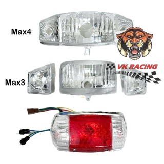 Combo chóa đèn đuôi đèn xi nhan max 3 - max 4