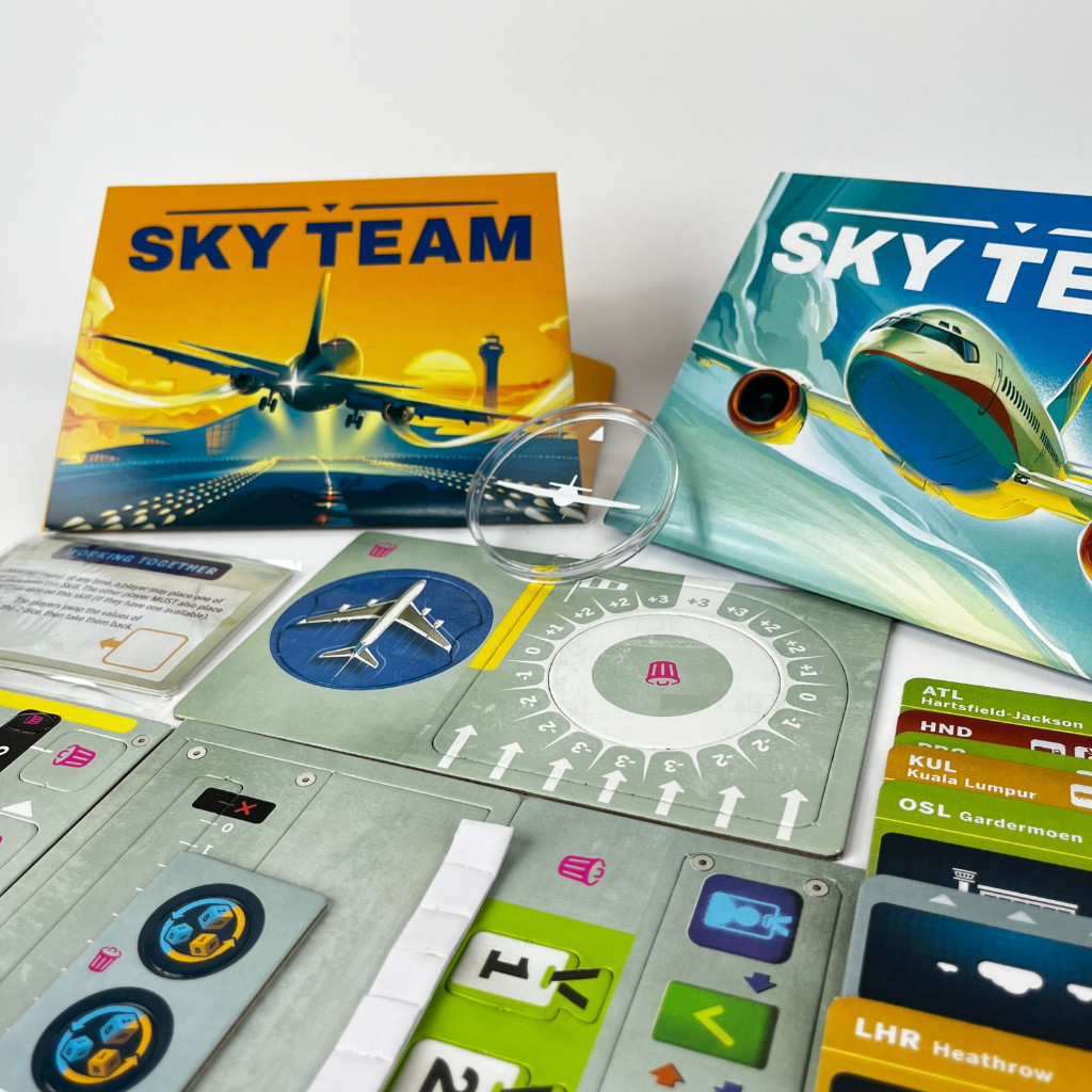 Boardgame Sky Team Nhập Vai Cơ Trưởng