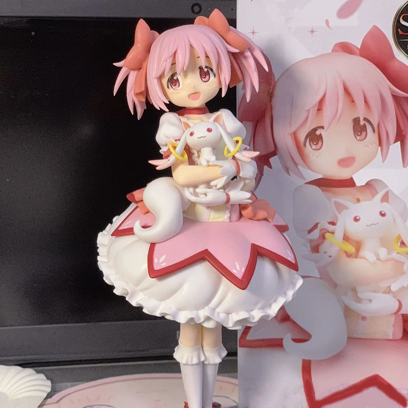 Puella Magi Madoka Magica Anime Hình Kaname Madoka Nhân Vật Hành Động Kawaii PVC Bộ Sưu Tập Đồ Chơi Mô Hình