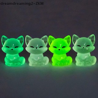[dreamdreaming] 5 Cái Sáng Tạo Dễ Thương Dạ Quang Cáo Động Vật Trang Trí Phòng Hoạt Hình Phụ Kiện Trang Trí Bằng Nhựa Để Bàn Quà Tặng Trang Trí [zkm]