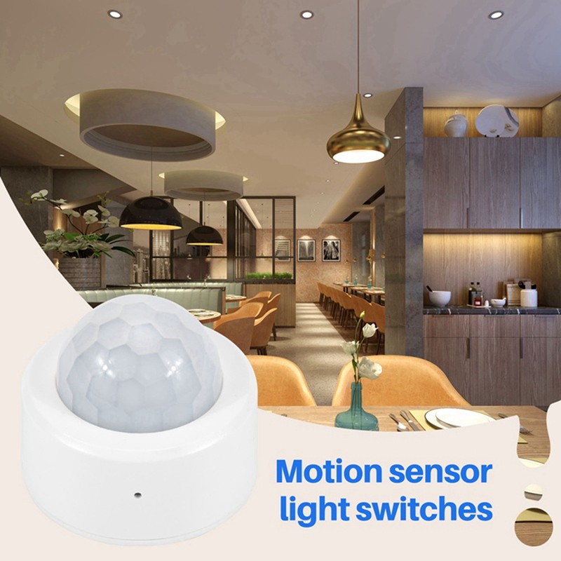 Tuya Zigbee PIR Cảm biến chuyển động Zigbee PIR Cảm biến chuyển động Điều khiển cuộc sống thông minh Hoạt động với gia đình