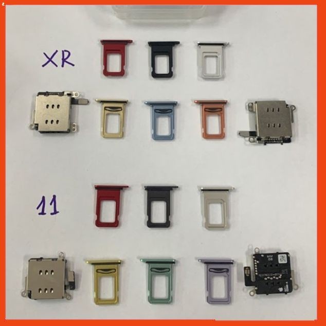 Combo ổ và khay 2 sim 11: Thay thế, nâng cấp điện thoại từ 1 SIM vật lý lên 2 SIM vật lý