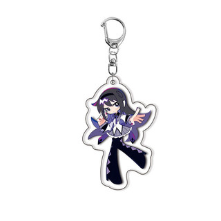 GC9 Puella Magi Madoka Magica Acrylic Móc Khóa Akemi Homura Mặt Dây Chuyền Túi Anime Phụ Kiện CG9