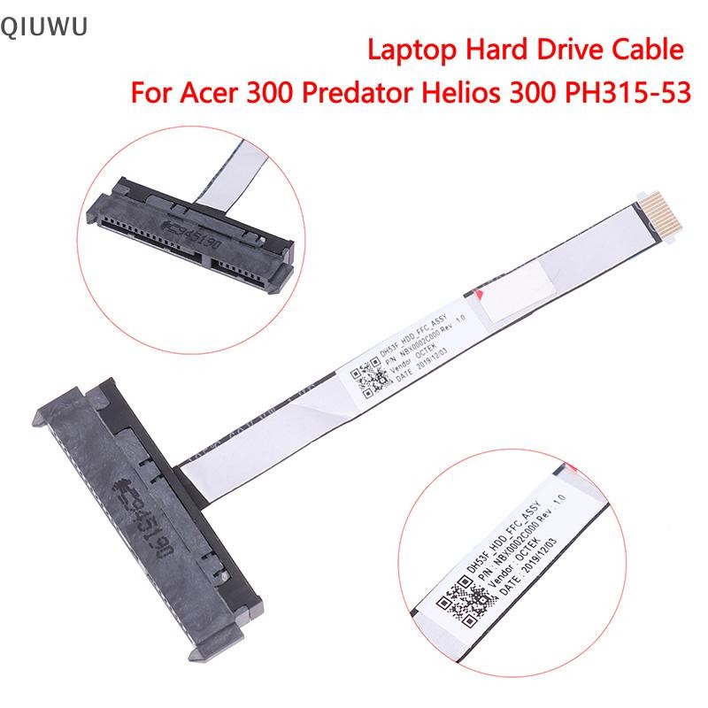 Cáp ổ cứng máy tính xách tay QIUWU Đầu nối ổ cứng Cáp mềm cho Acer 300 Predator Helios 300 PH315-53.