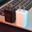 Bộ sạc USB Travel 5V1A - Phích cắm nhẹ US cho khách sạn, văn phòng, ký túc xá - Tương thích với hầu hết các thiết bị chạy bằng USB
