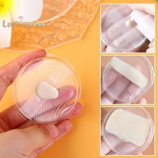Lostcorner Mềm Silicone Gel Puff Bọt Biển Cho Mỹ Phẩm Mặt Kem Nền BB Ăn Mỹ Phẩm Puff Dụng Cụ Trang Điểm Mới