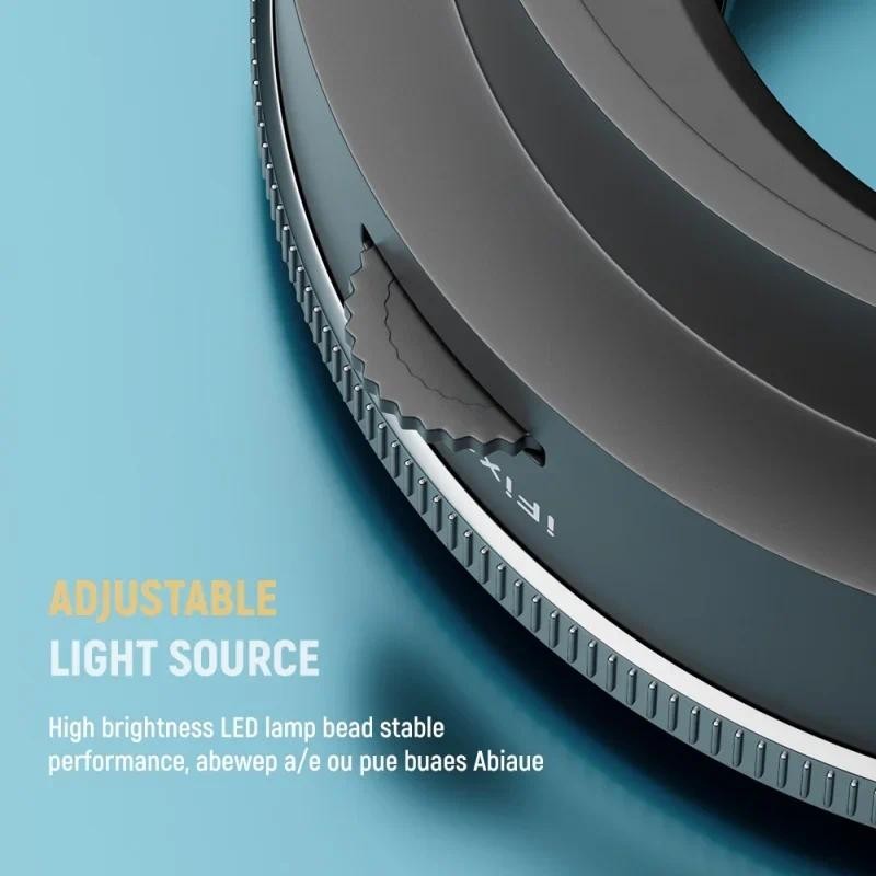 Kính hiển vi iFixes iL27 Phân cực 69-LED Đèn vòng Kính hiển vi chống chói để sửa chữa hàn điện thoại