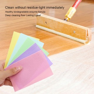 [Đến 3-5 ngày] Viên làm sạch sàn 30 chiếc | Công thức phân hủy sinh học nhanh với mùi thơm tươi mát, Tấm giải pháp lau nhà thân thiện với môi trường, Thời hạn sử dụng 3 năm