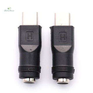 [Nhà Điện] Bộ Chuyển Đổi Nguồn 5.5x2.1mm Jack Nữ Sang USB Type C Nam Kết Nối mới