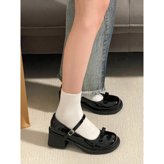 Giày  mary jane ROSA cao gót Acm phong cách retro Pháp giày búp bê style coquette nơ CG-267-08