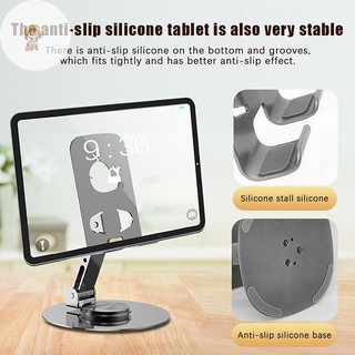 Twe Metal 360 Xoay Giá Đỡ Điện Thoại Di Động Có Thể Điều Chỉnh Linh Hoạt Gấp Điện Thoại Di Động Đứng Gắn Máy Tính Để Bàn Máy Tính Bảng Đứng VN