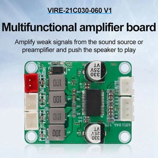 Tpa3118d2 Bảng khuếch đại âm thanh nổi kỹ thuật số 30W & 30W 2.0 Kênh Khuếch đại Mô-đun khuếch đại âm thanh DC 12-24V