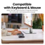 Bộ chuyển đổi Bluetooth USB UGREEN Dongle cho PC Bộ thu và phát Bluetooth 5.4 cho bàn phím / chuột / loa Bluetooth