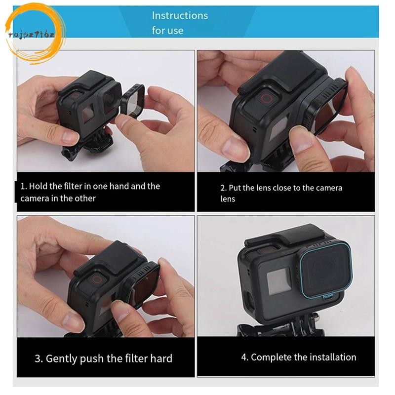 Telesin Thích Hợp Cho GOPRO Hero5 / 6 / 7 Phiên Bản Đen HERO6 HERO7BLACK CPL Lọc Dễ Dàng Lắp Đặt