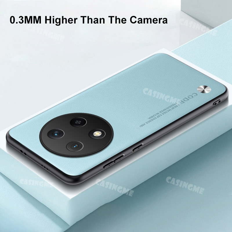 Honor X9c 5G 2024 Vỏ điện thoại da trơn sang trọng cho Honor X9c HonorX9c X9 X9b X9a a b c 9c 5G 4G 2024 Vỏ điện thoại chống sốc PC cứng mờ