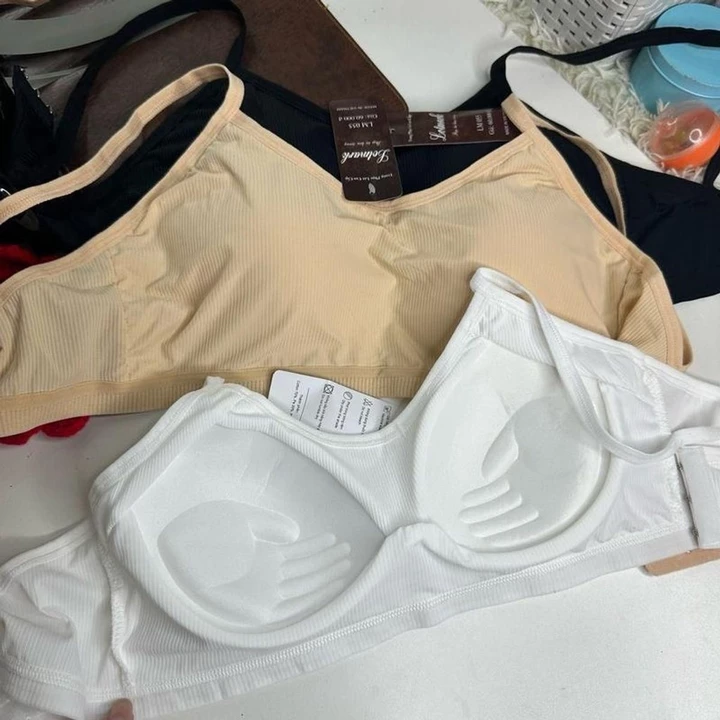 Bra055 - Combo 3 áo (hoặc 2 áo) bra móc cài có mút liền, áo bra cài sau.